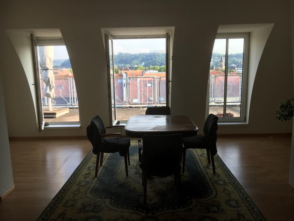 ! VERKAUFT ! - Schöne Penthousewohnung mit großer Dachterrasse in Saarbrücker Innenstadt, Nähe Nauwieser