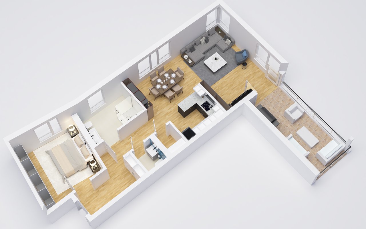 Neubau Effizienzhaus Wohnung KfW 40+ NH in SB-Ensheim!