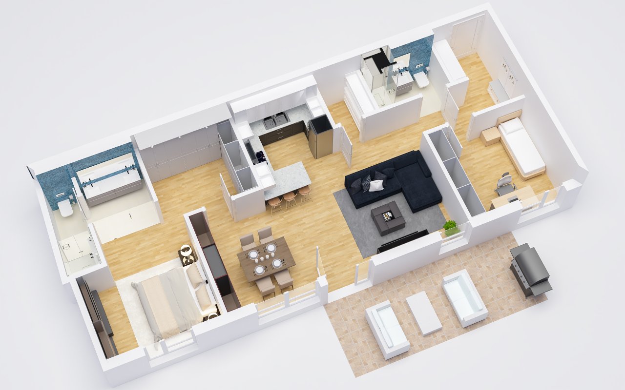 Neubau Etagen-Wohnung KfW 40+ NH in SB-Ensheim!