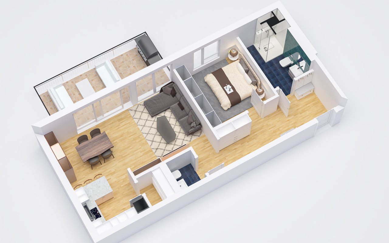 Neubau Effizienzhaus Wohnung KfW 40+ NH in SB-Ensheim!