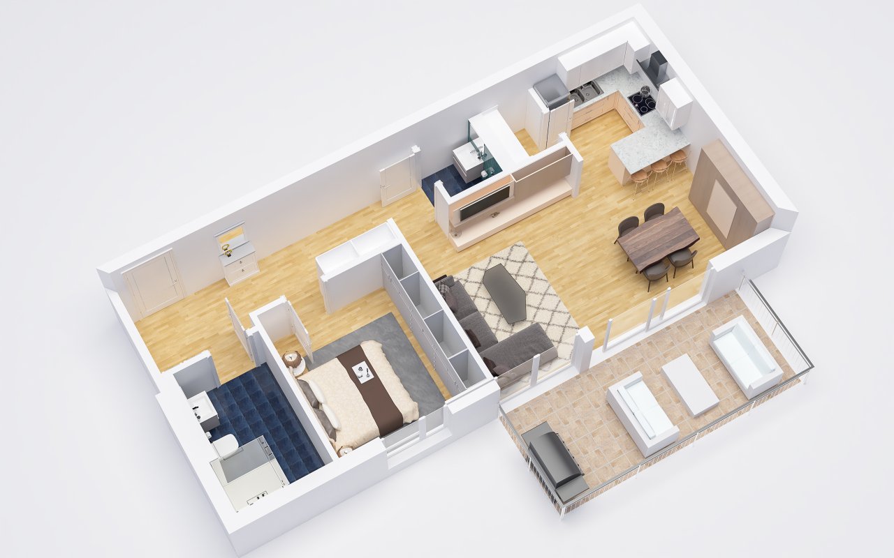 Neubau Effizienzhaus Wohnung KfW 40+ NH in SB-Ensheim!