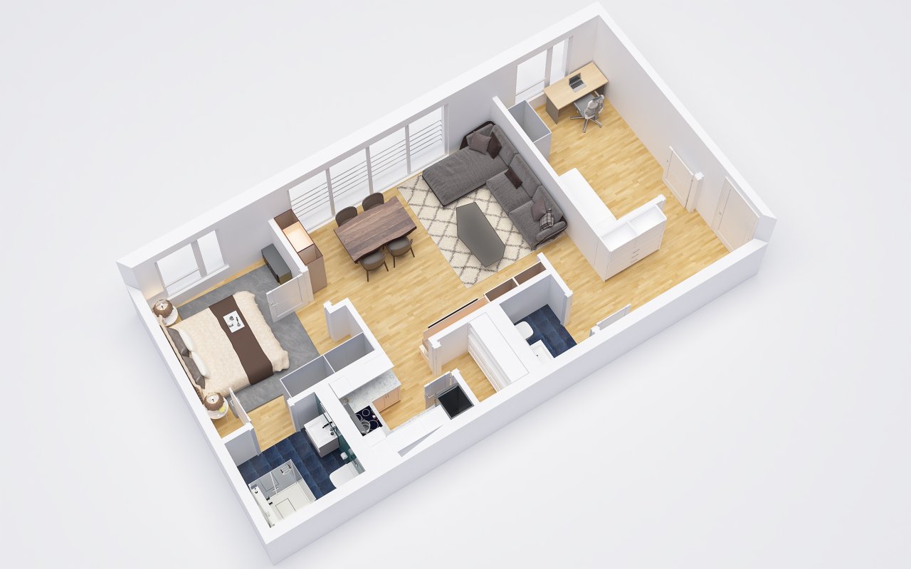 Neubau Effizienzhaus Wohnung KfW 40+ NH in SB-Ensheim!