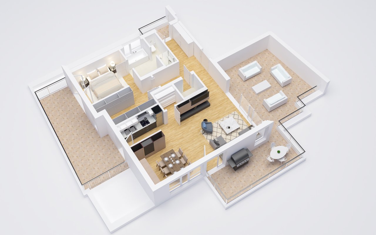 Neubau Effizienzhaus Wohnung KfW 40+ NH in SB-Ensheim!