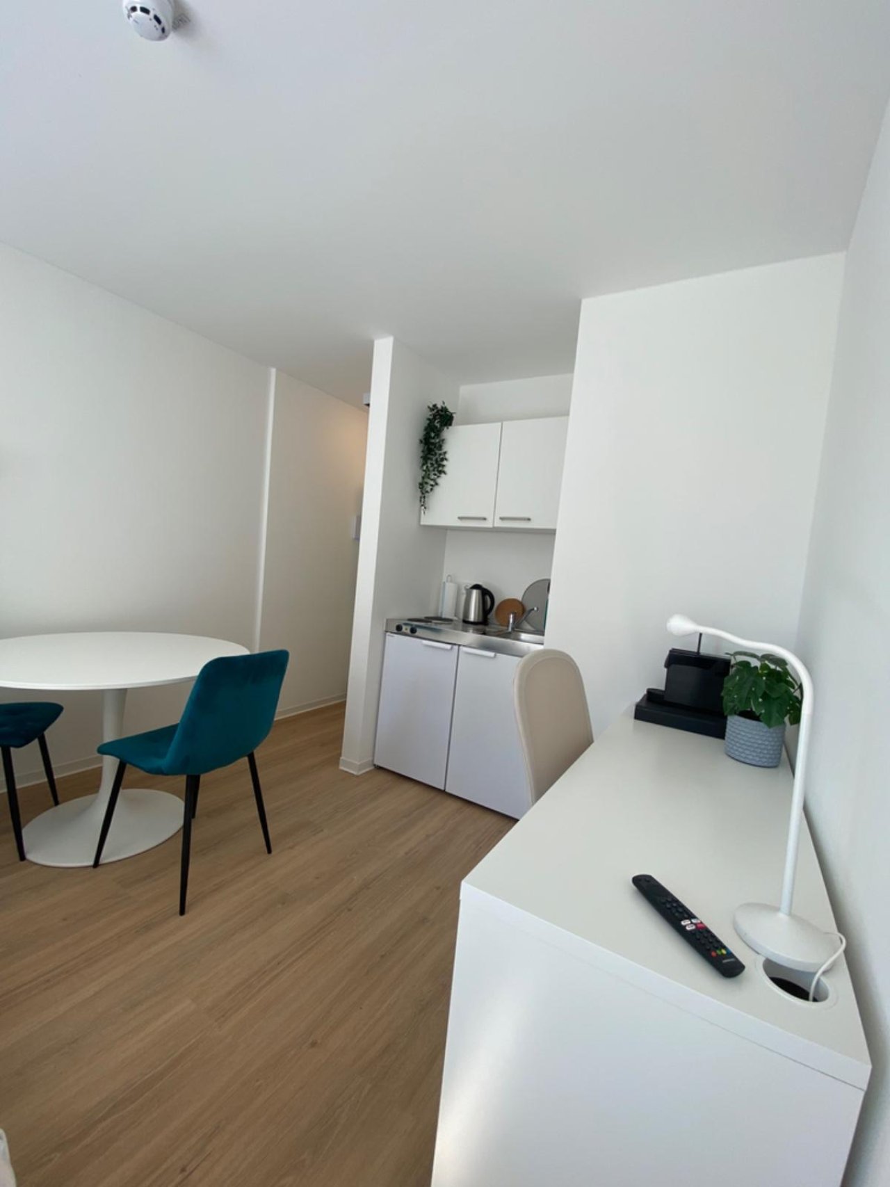 Wohnbereich mit Pantry-Küche Wohnbereich mit Pantry-Küche