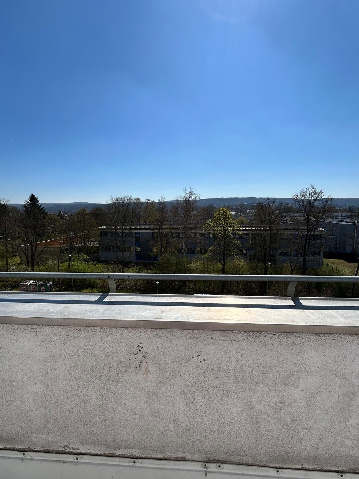 Ausblick Balkon