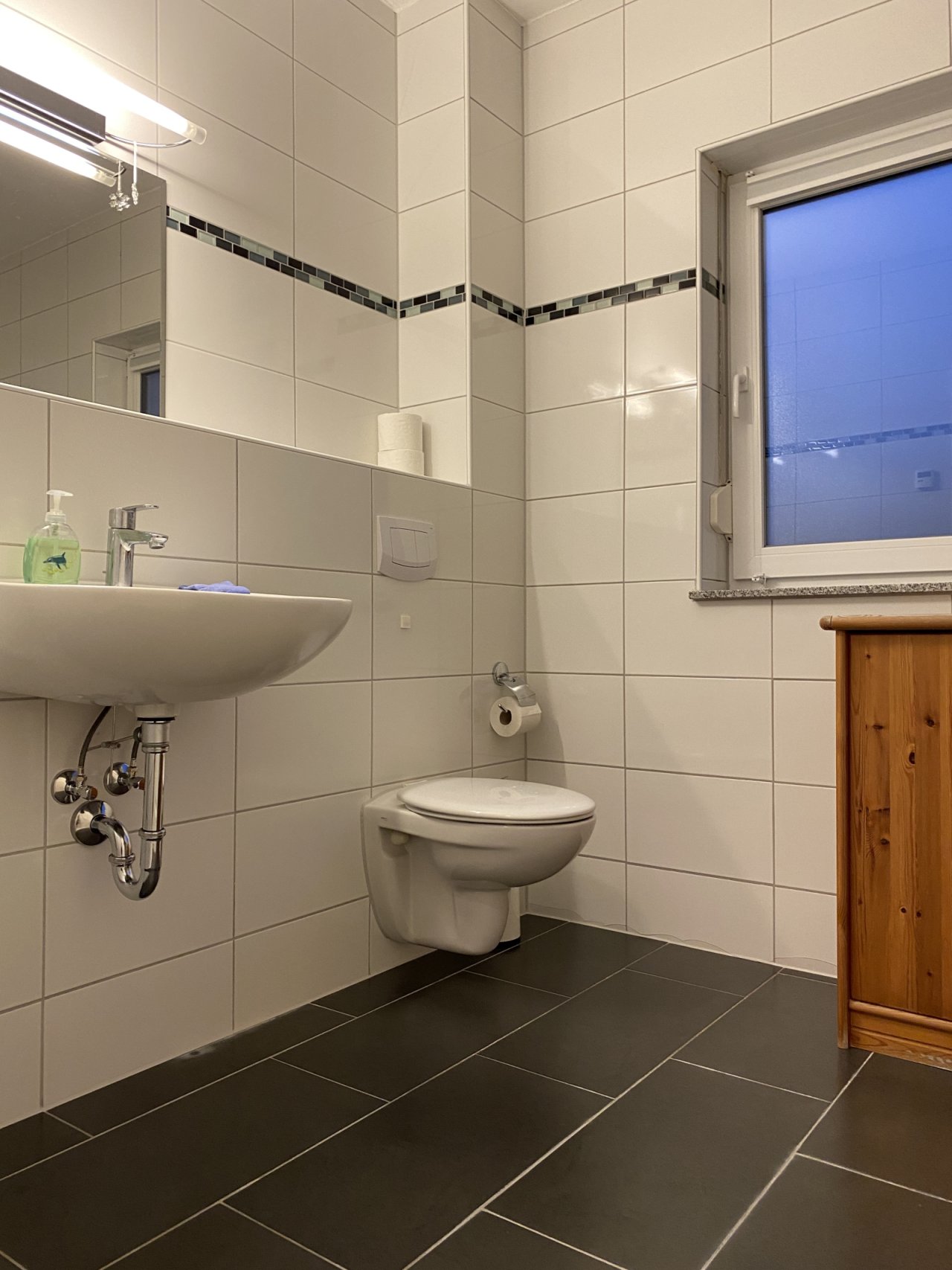 Badzimmer mit Tageslicht